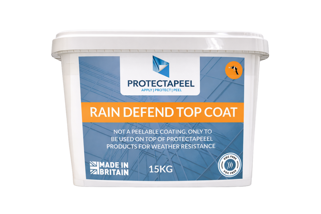 Protectapeel RainDefend Top Coat construction surface protection