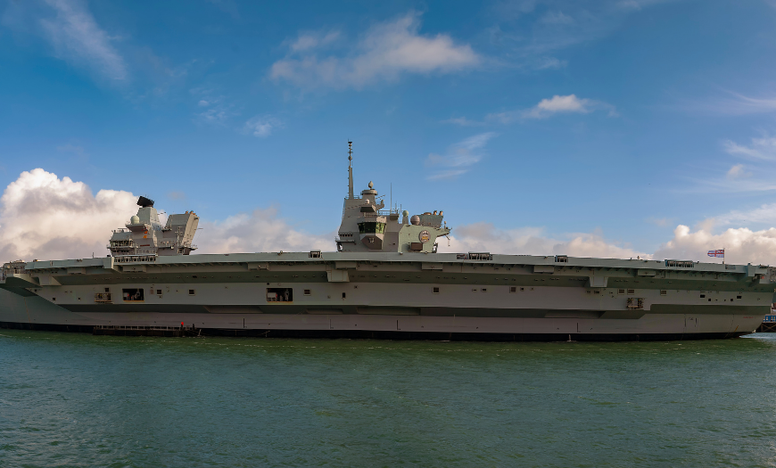 HMS Queen Elizabeth Anti Rust protection