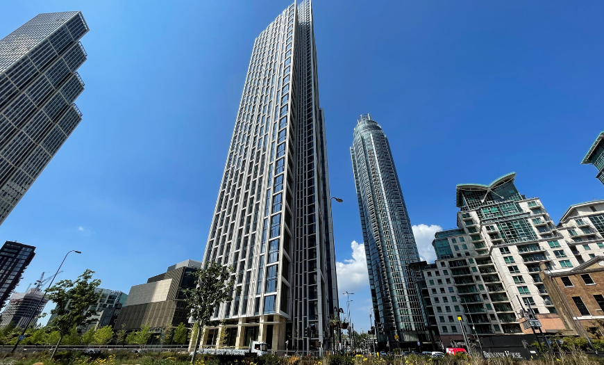One Nine Elms Glass Protection