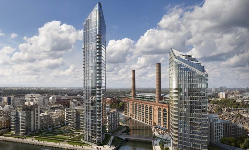 chelsea waterfront Protectapeel facade protection solution was used