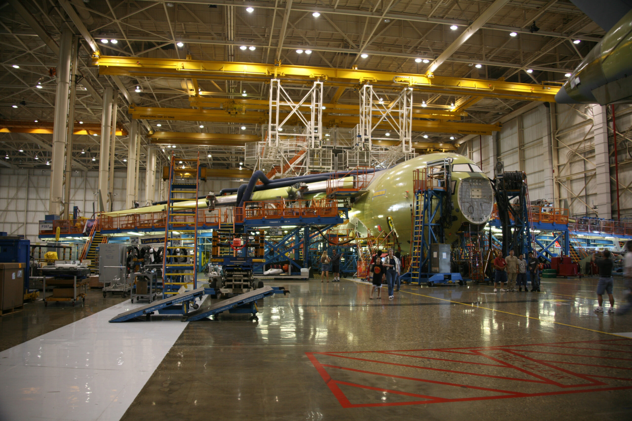 Aicraft manufacturing process