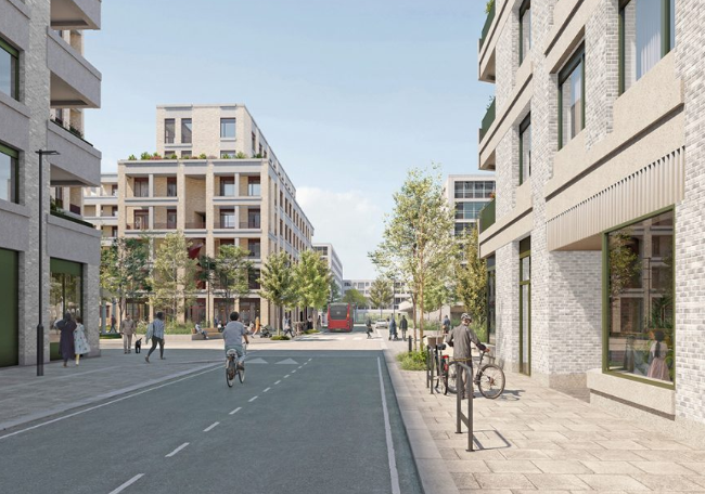 broadwater farm construction image